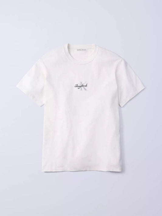 JUNG KOOK x CK MONOLOGO TEE