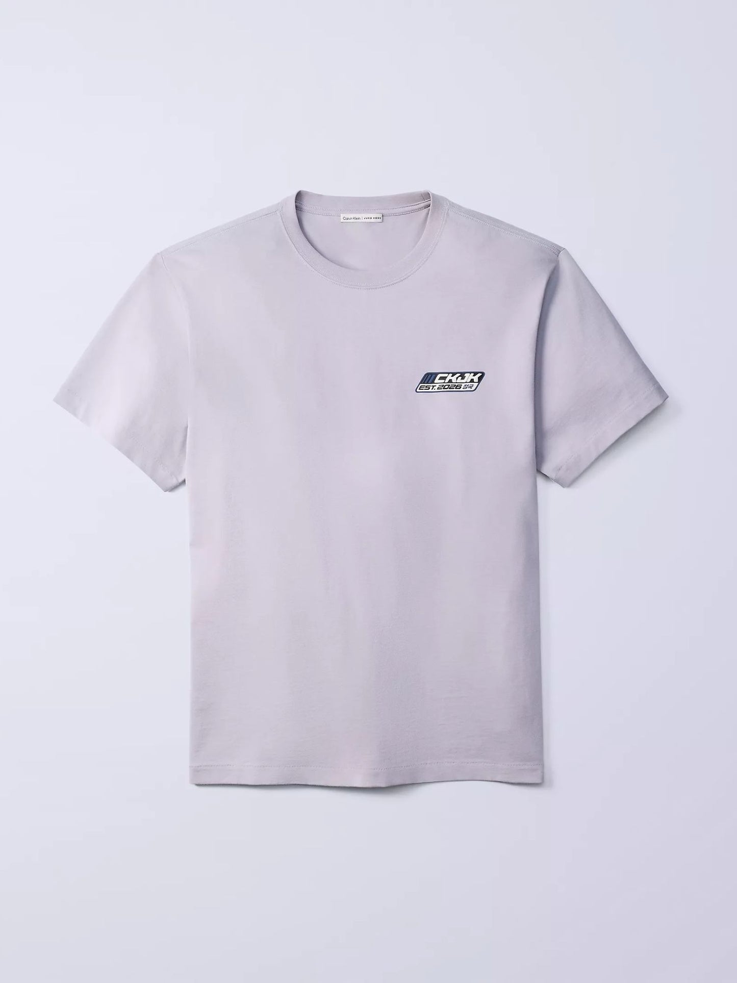 JUNG KOOK x CK LOGO BADGE RELAXED TEE