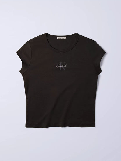 JUNG KOOK x CK MONOLOGO BABY TEE