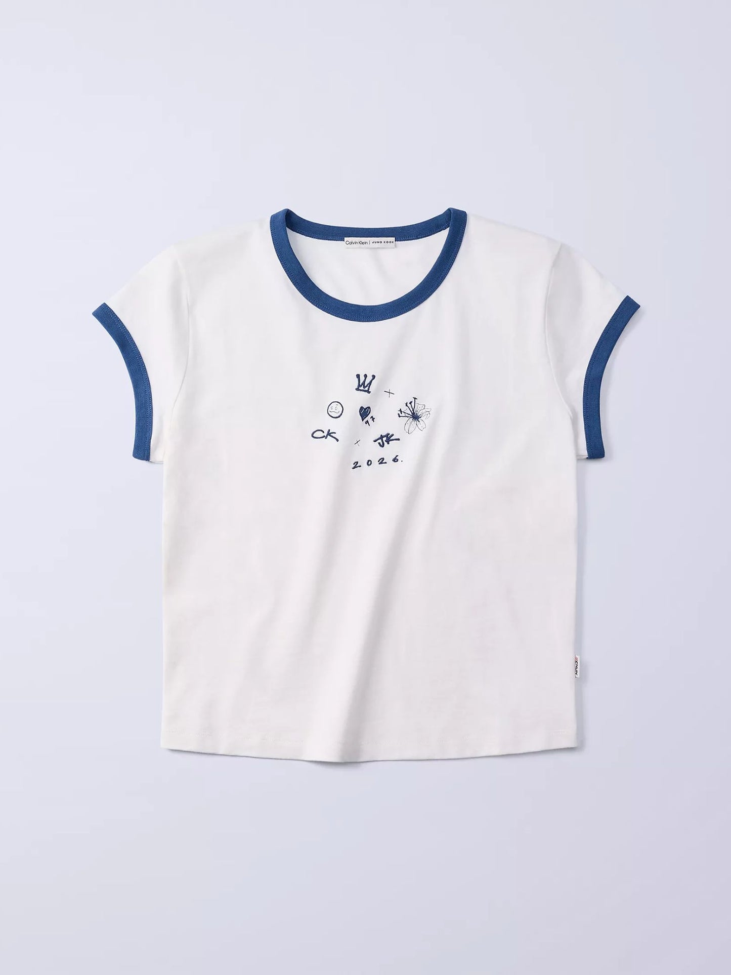 JUNG KOOK x CK RINGER BABY TEE