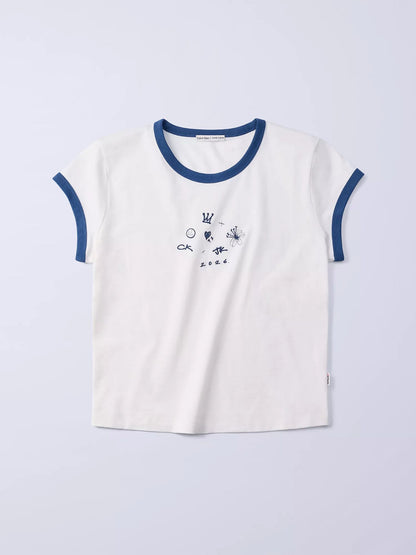 JUNG KOOK x CK RINGER BABY TEE