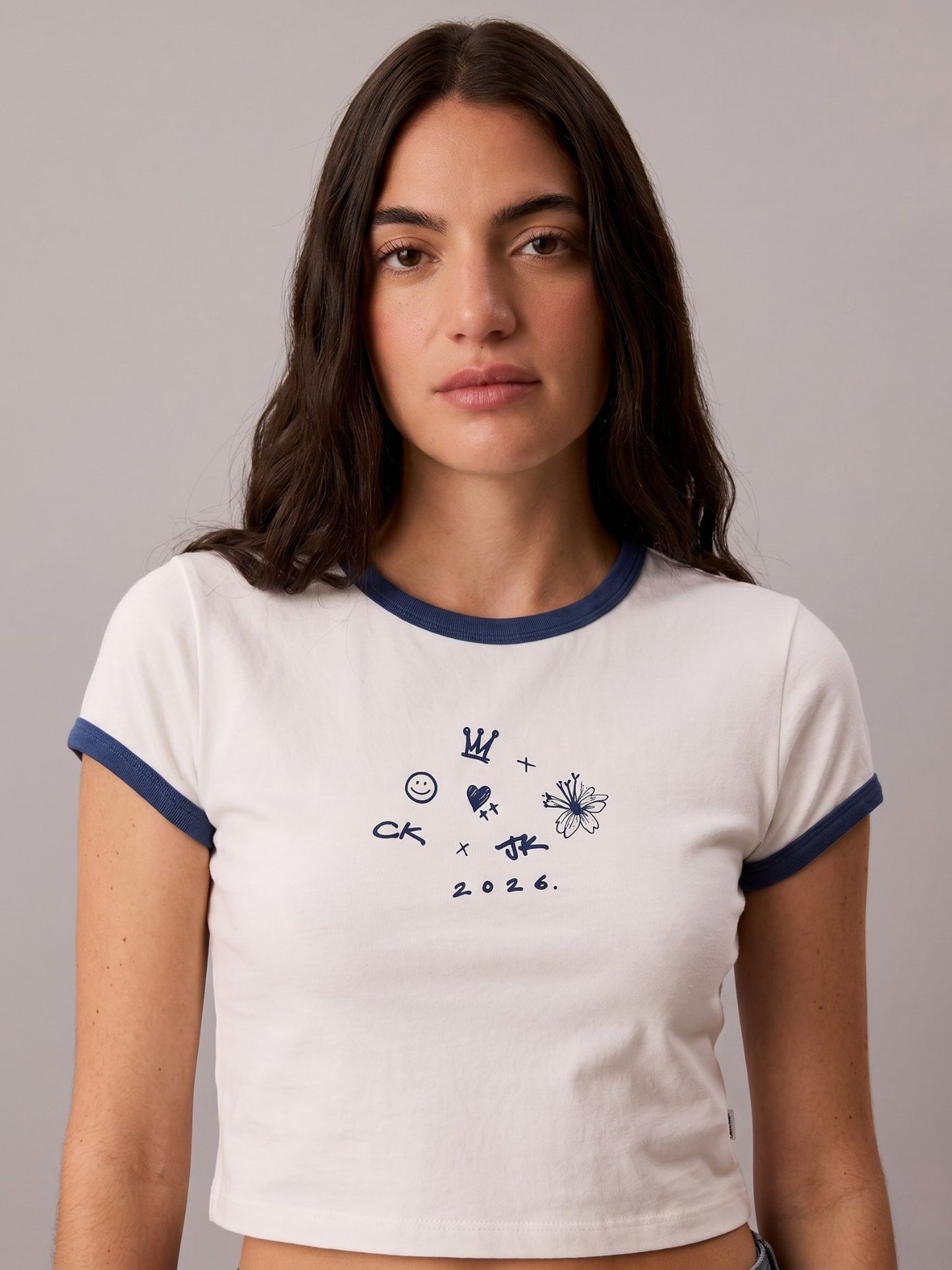 JUNG KOOK x CK RINGER BABY TEE