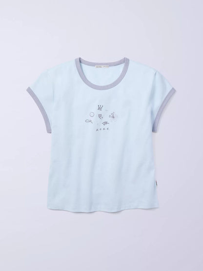 JUNG KOOK x CK RINGER BABY TEE